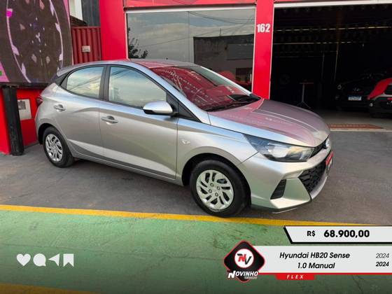 HYUNDAI HB20 1.0 12V FLEX SENSE MANUAL HYUNDAI HB20 1.0 12V FLEX SENSE MANUAL
